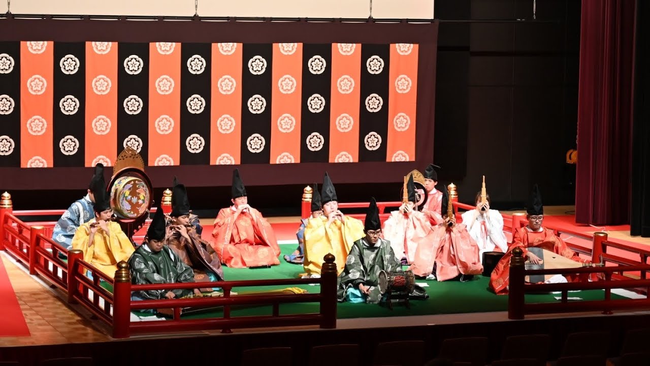 雅楽『壱越調調子』管絃壱越調『迦陵頻急』Gagaku 『Icikotsuchochoshi』Kangen Ichikotsucho『Karyobinnokyu』
