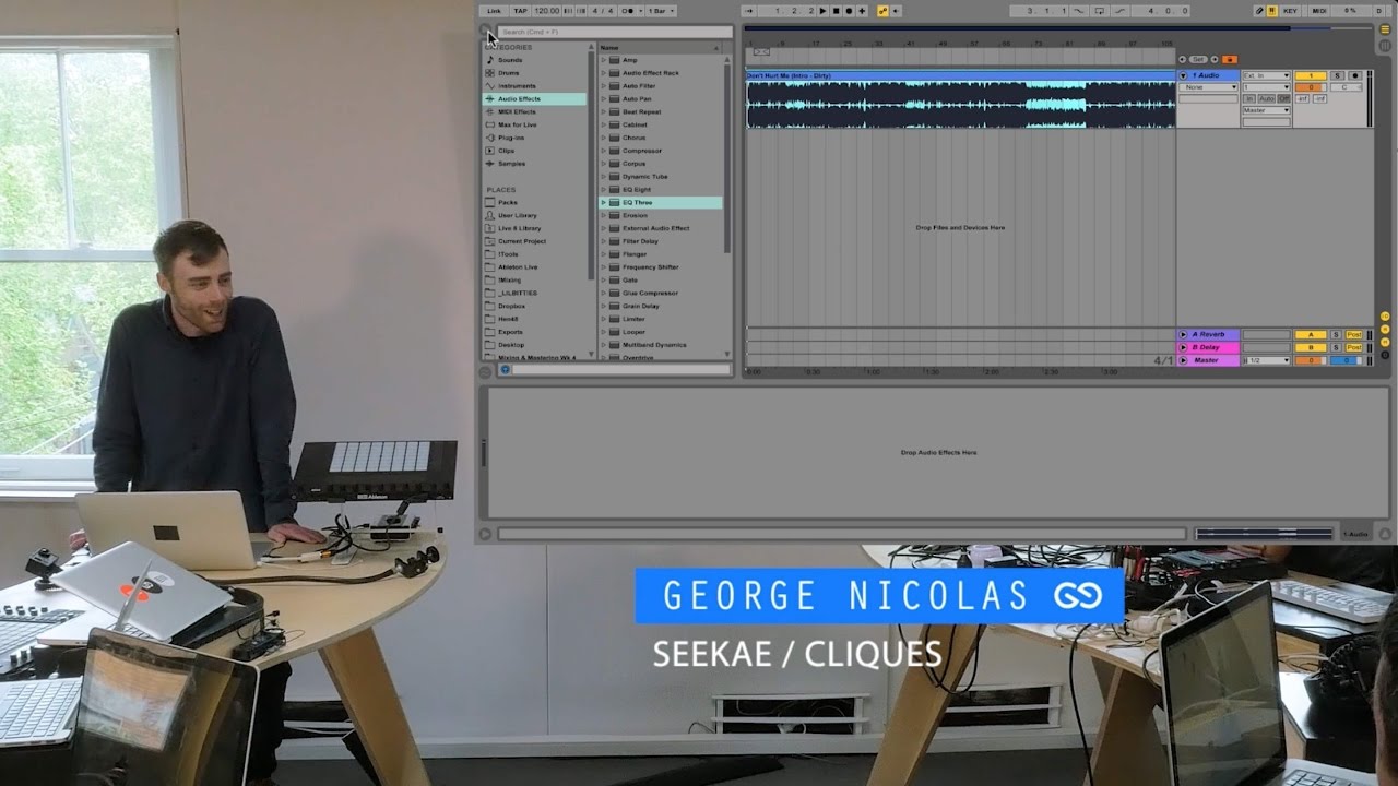 ABLETON LIVE TUTORIAL: Sampling kicks from any track with George Nicholas