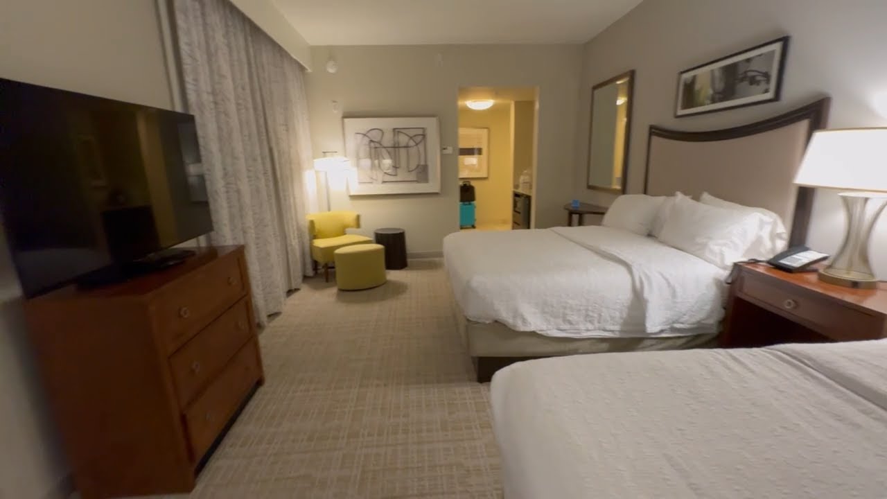 Hampton Inn Orlando Downtown at Orlando Health Center - hotel tour