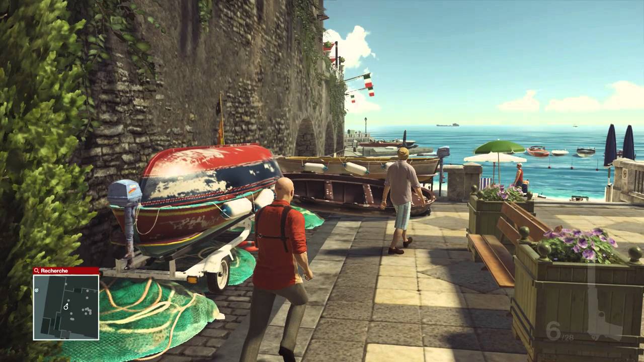 Hitman Sapienza - Défis #3 La mort viens du ciel | Quel choc !