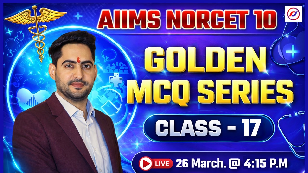 AIIMS NORCET 10 | Most important MCQ | Staff Nurse & Nursing Officer | Rajesh Sir