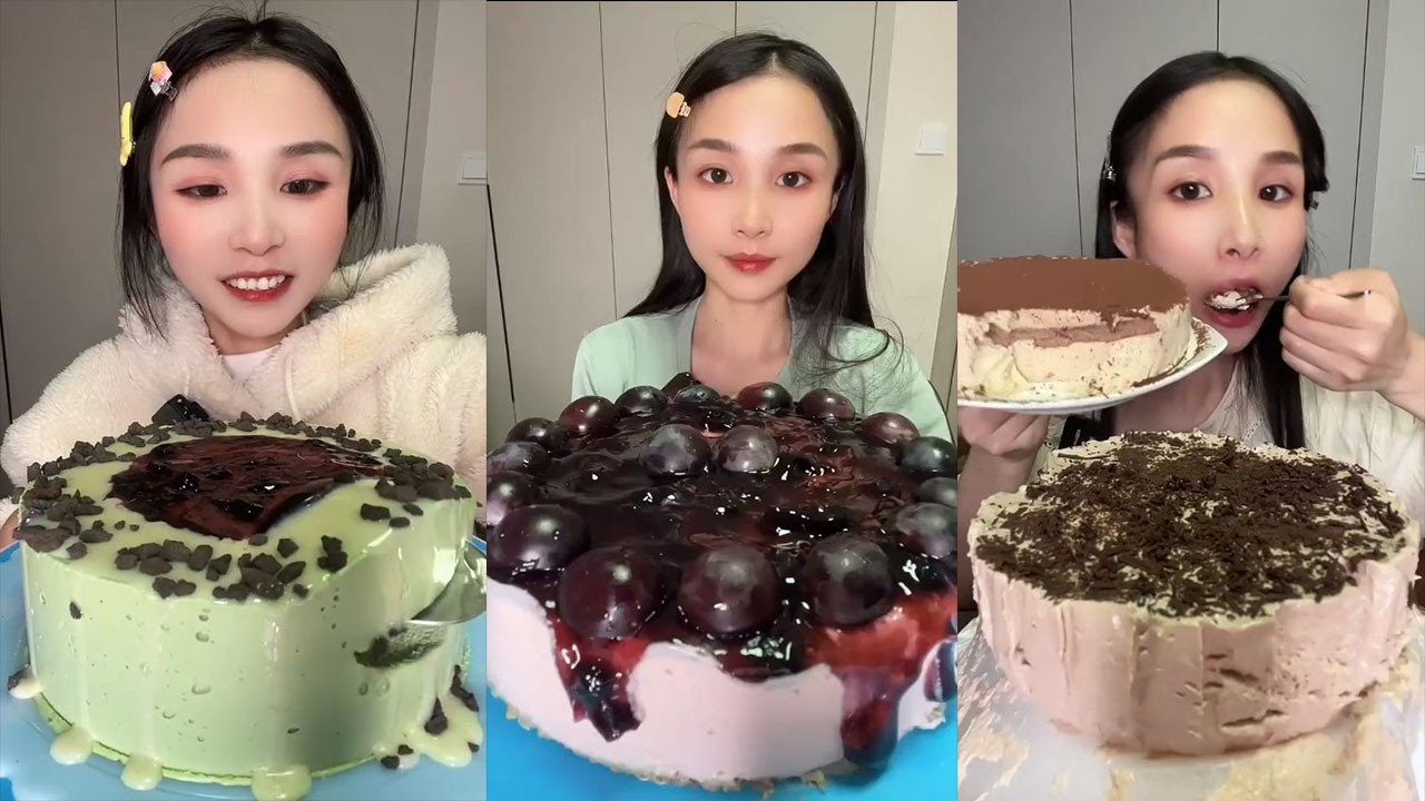 CHINESE DESSERT SHOW || MOCHI, CREPE CAKE, FUDGE CAKE