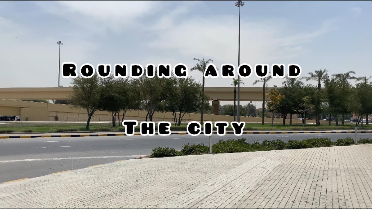 Rounding around the city!