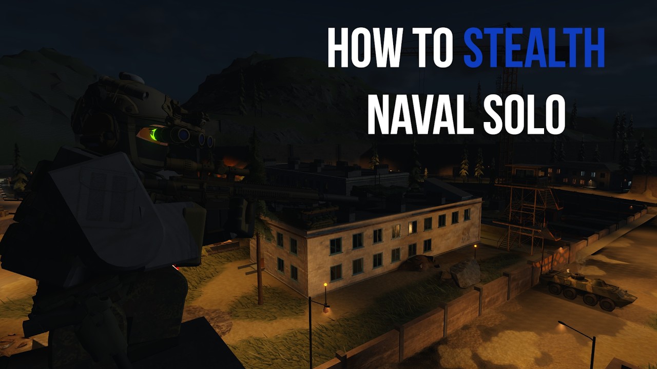 How To Stealth Naval Solo (Blackhawk Rescue Mission 5)