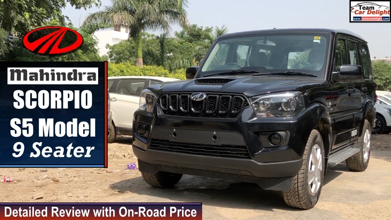 Scorpio S5 Model 2019 Detailed Review with On Road Price | Scorpio S5 Review
