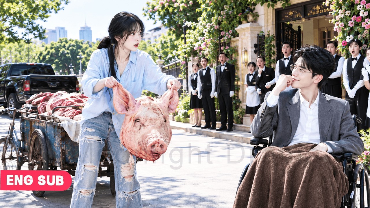 Disabled CEO Never Smiled,Till Pregnant Pig-killer Picked Up Pig Head Before Him;He Got Keen On Her!