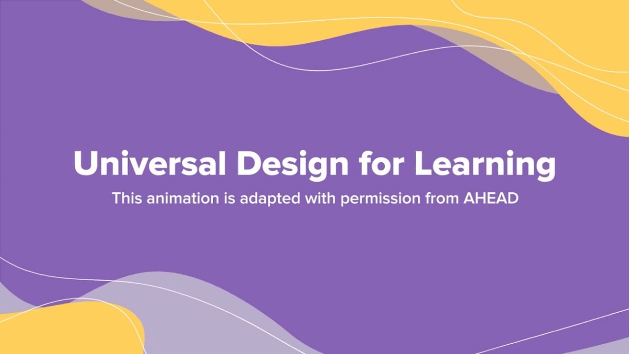 Universal Design For Learning - What is UDL?