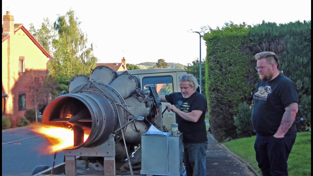 Run 02:  Rolls Royce Derwent Jet Engine - 8th June 2024