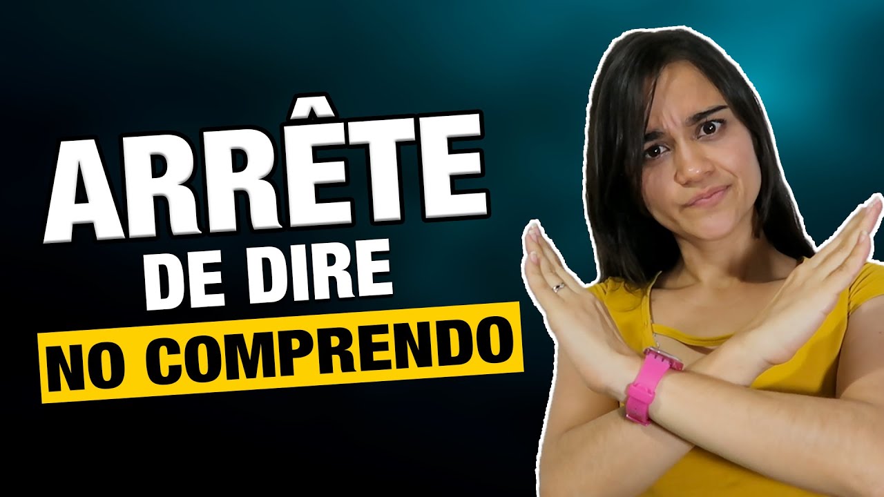 JE NE COMPRENDS PAS en espagnol  #espagnol  | COMPRENDRE vs ENTENDER