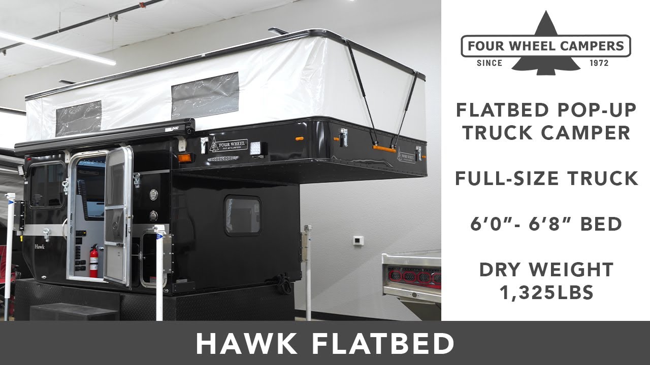 Four Wheel Camper Tour - Hawk Flatbed 2023