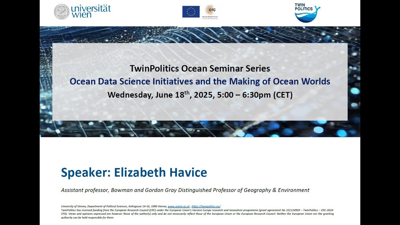 Ocean Data Science Initiatives and the Making of Ocean Worlds