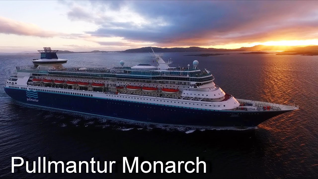 Pullmantur Monarch DRONE chase / Norway / Stavanger 3.7.2017.