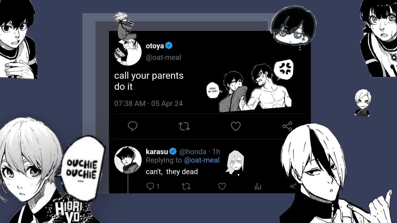 if Blue Lock had Twitter pt2