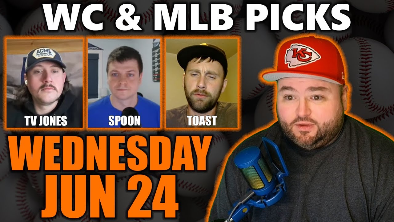 World Cup & MLB Picks with Kyle Kirms | Wednesday June 24th