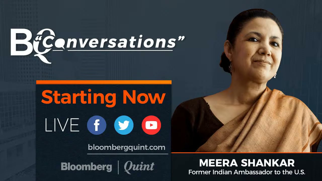 BQ Conversations With Meera Shankar, India's Former Ambassador To U.S.