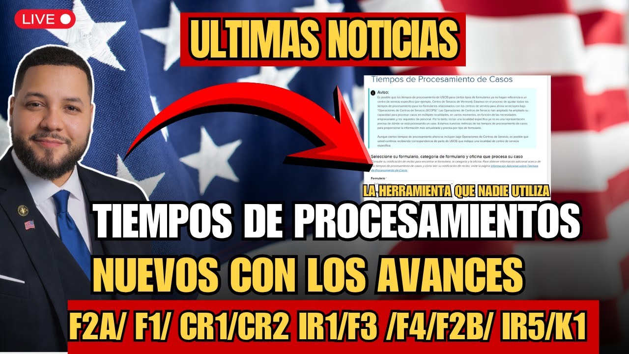 BOMBA! LOS NUEVOS TIEMPOS DE PROCESAMIENTOS DE TODAS LAS CATEGORIAS