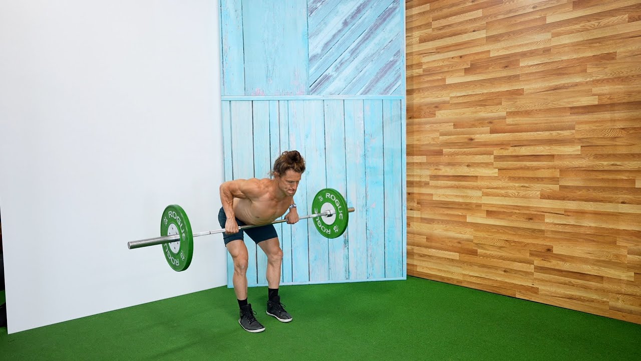 Barbell Bent Over Row Pronated