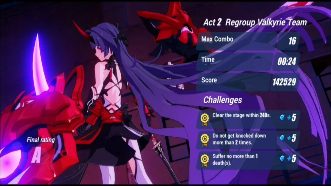[Expedition] Hawk of the Fog, Striker Fulminata and Danzai Spectramancer Honkai Impact 3rd Gameplay
