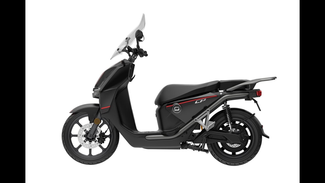 Super Soco CPX 4KW Electric Moped Promotional Video - Green-Mopeds.com