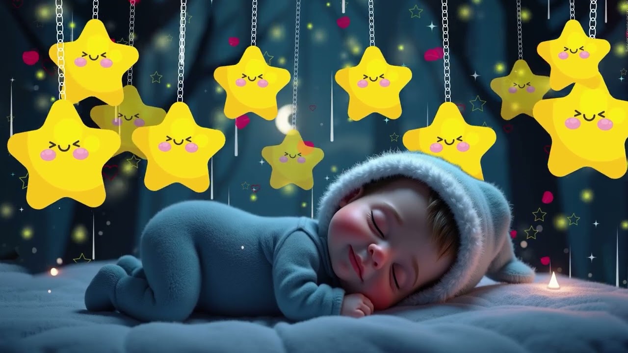 Baby Sleep Music ♫ Overcome Insomnia ♫ Sleep Instantly Within 3 Minutes ♥ Mozart Brahms Lullaby