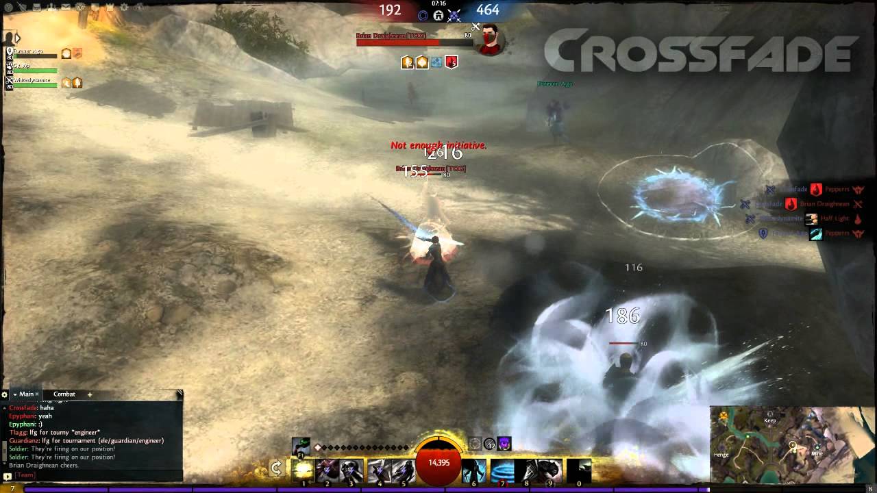 Guild Wars 2 Beta: Thief Vs Guardian / Warrior and Thief