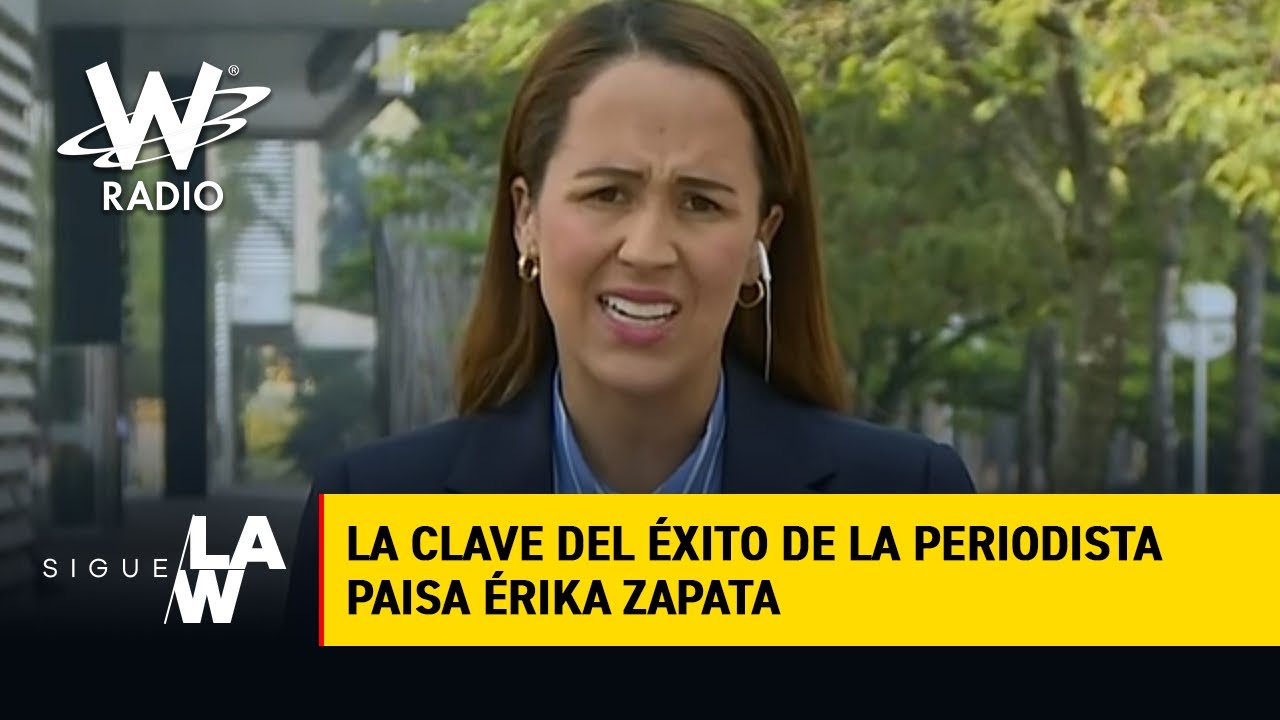 Erika Zapata, la periodista paisa que rompió esquemas con su estilo