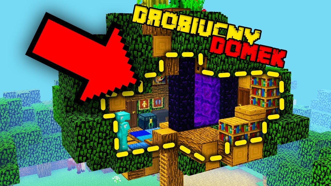 DROBNIUCHNY DOMEK W MINECRAFT!