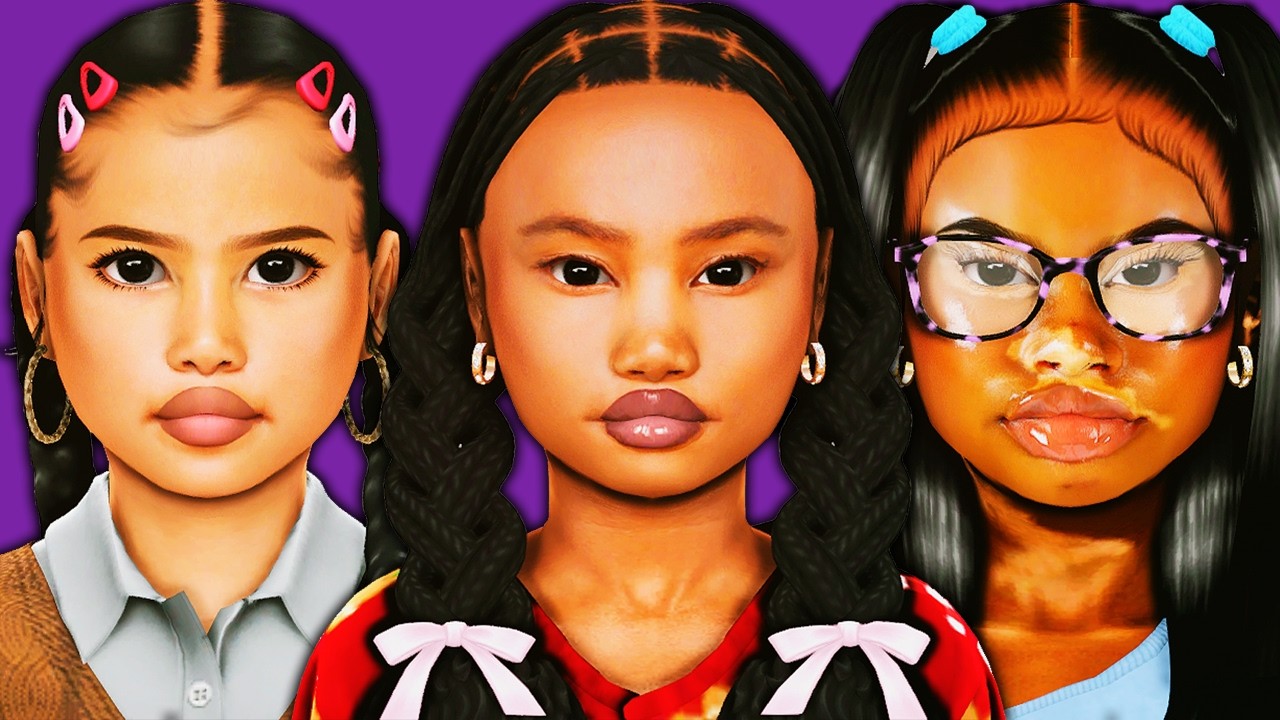 SIMS 4 *DELETING SOON* FEMALE KIDS CC FOLDER 2026! + CC Folder & Sims Download | Sims 4 Create a Sim