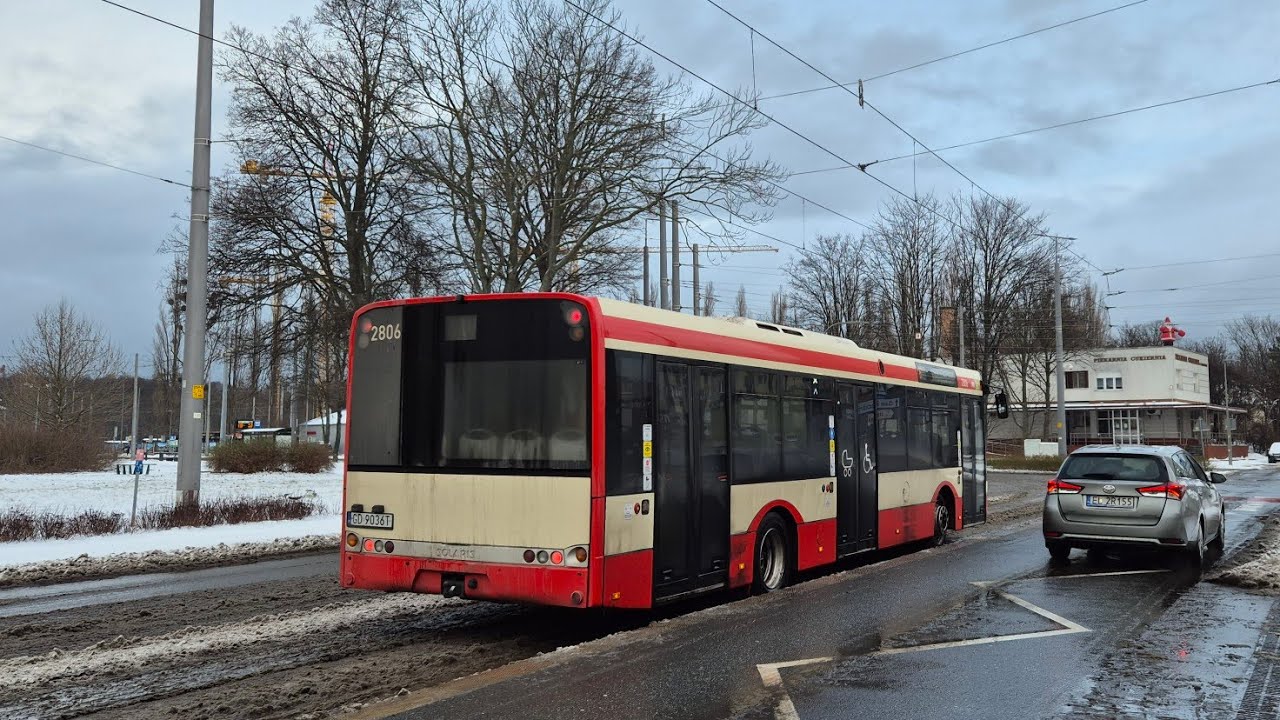 [GAiT] Solaris Urbino 12 III #2806 - linia 258, kierunek Stogi przez Terminal DCT