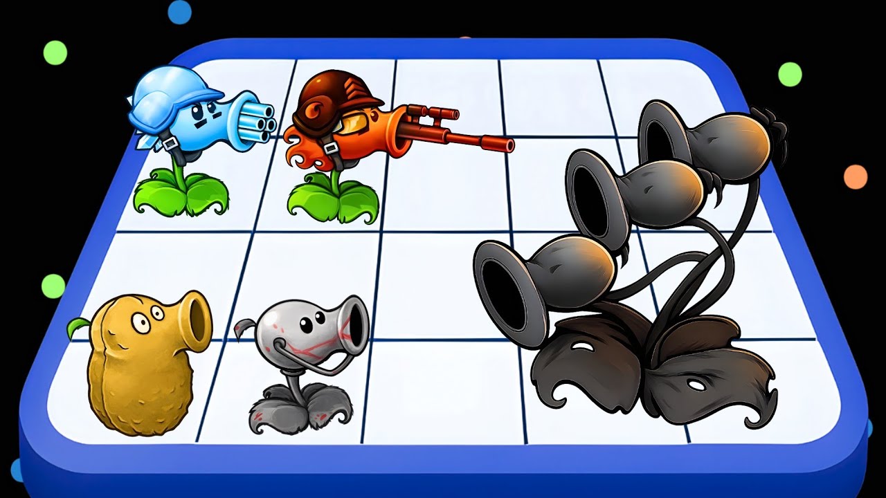 Merge Peashooters Hybrids Evolution (Part 7) - Android Gameplay Walkthrough, PvZ Fusion Mod