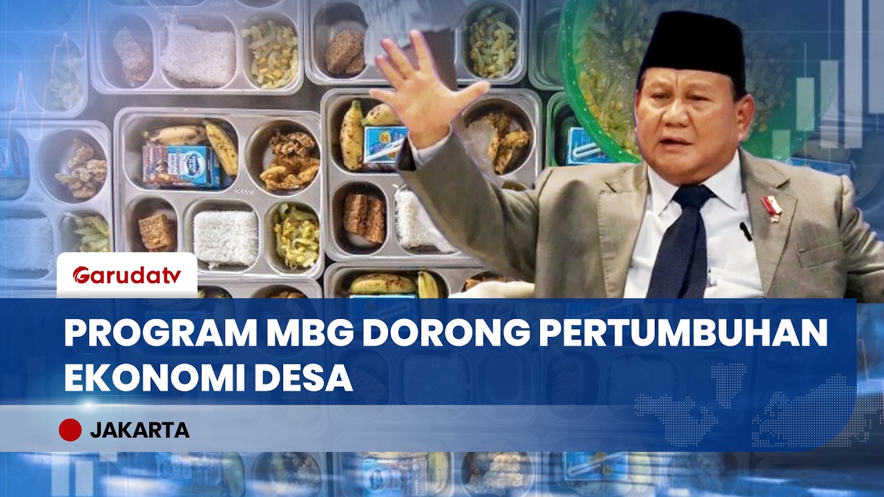 Presiden Prabowo Ungkap Program Makan Bergizi Gratis Jadi Putar Roda Ekonomi Desa