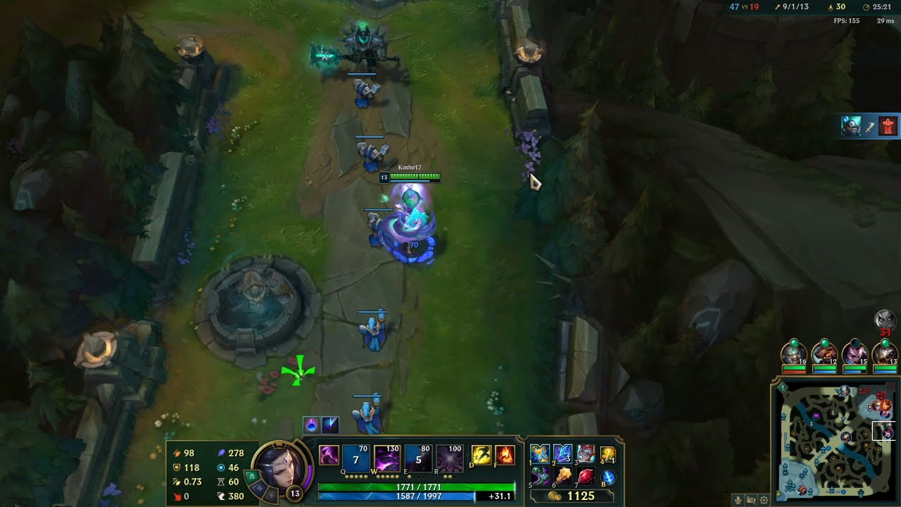 1v1 Mordekaiser vs Morgana