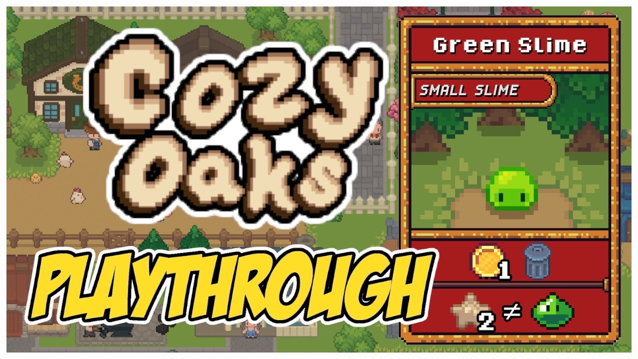 Cozy Oaks Playthrough | Farming, Mining, Fishing & More!