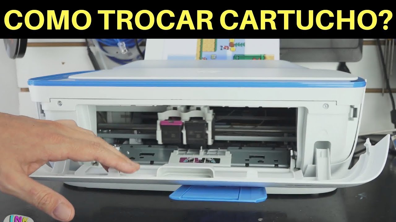 Como trocar Cartuchos HP Multifuncional 3636 e série