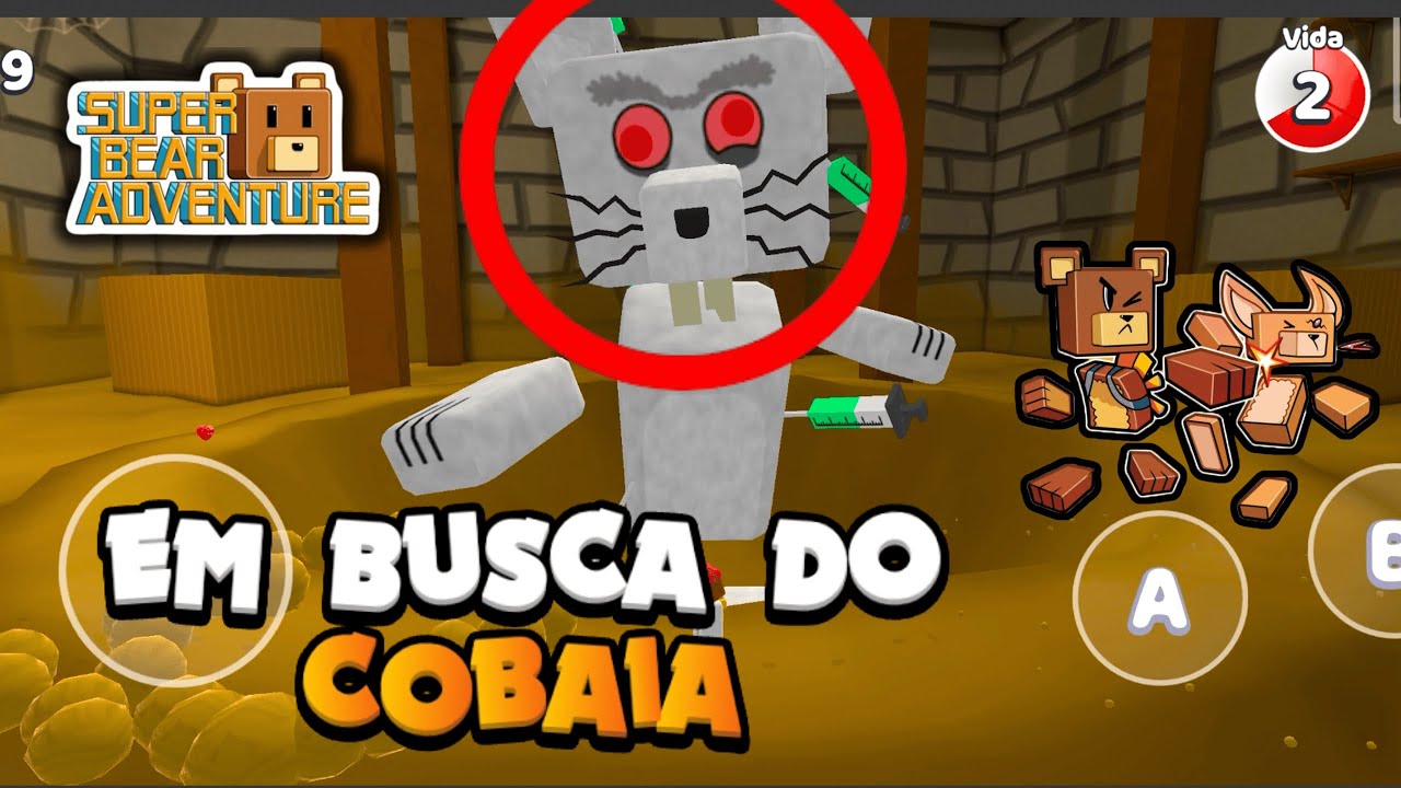 Em busca do cobaia! 🐻💥 | Super Bear Adventure – Gameplay Infantil