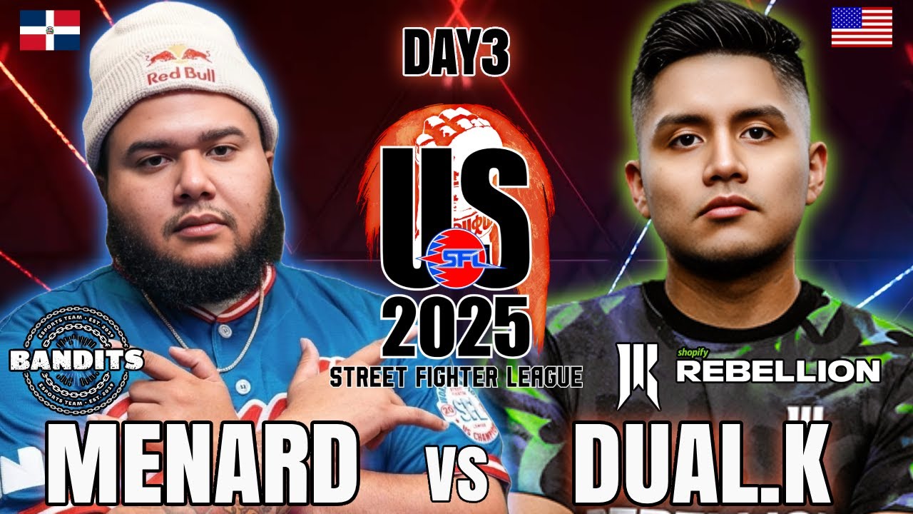 🔥 МЕНАРД (Бланка) против ДВОЙНОГО КЕВИНА (Рашид) — Street Fighter League US 2025