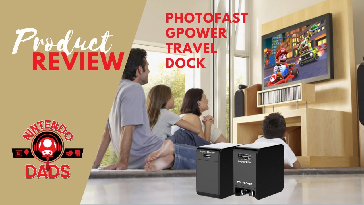 Photofast GPower Compact Travel Dock and Charger - Review | Nintendo Switch