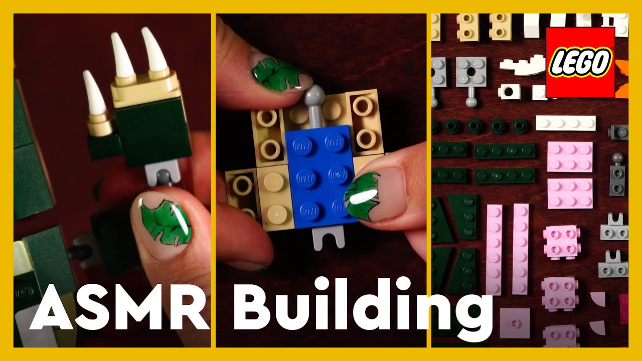 ASMR Crocodile Build | LEGO&reg; Creator #Shorts