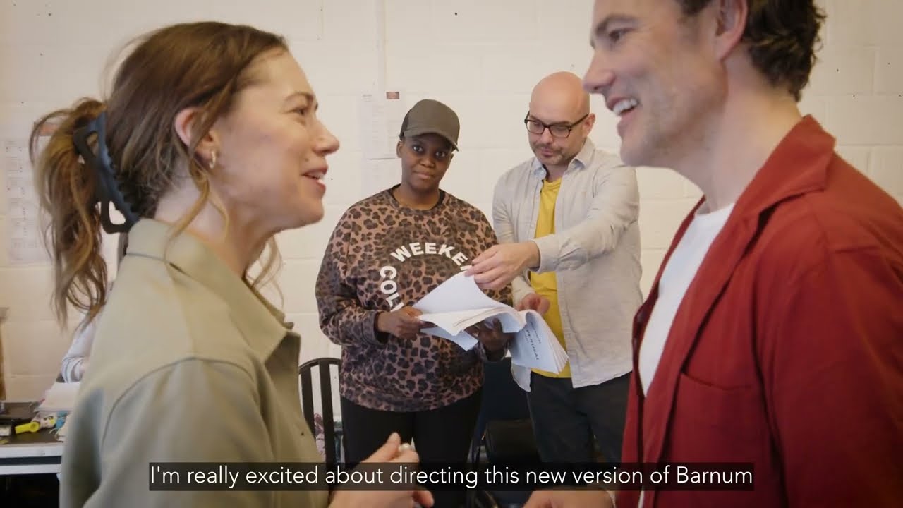 Barnum: in rehearsals
