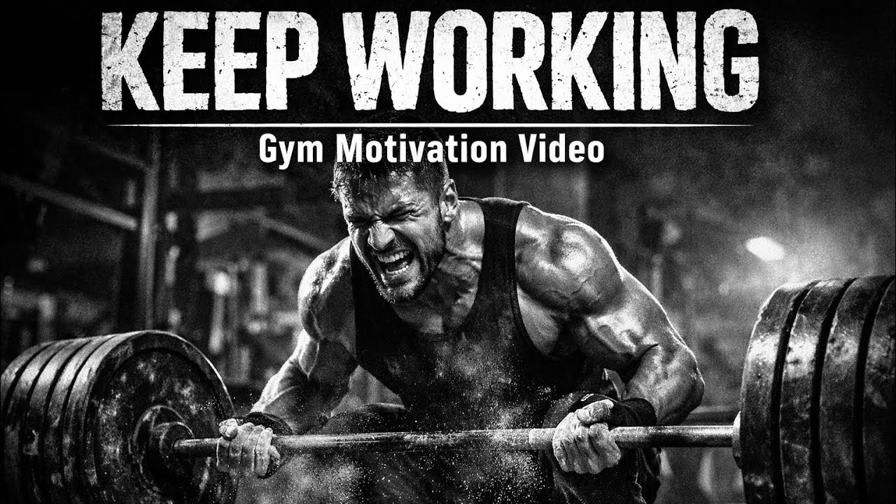 KEEP WORKING - Gym Motivation Video #motivation #motivationalspeech #gym