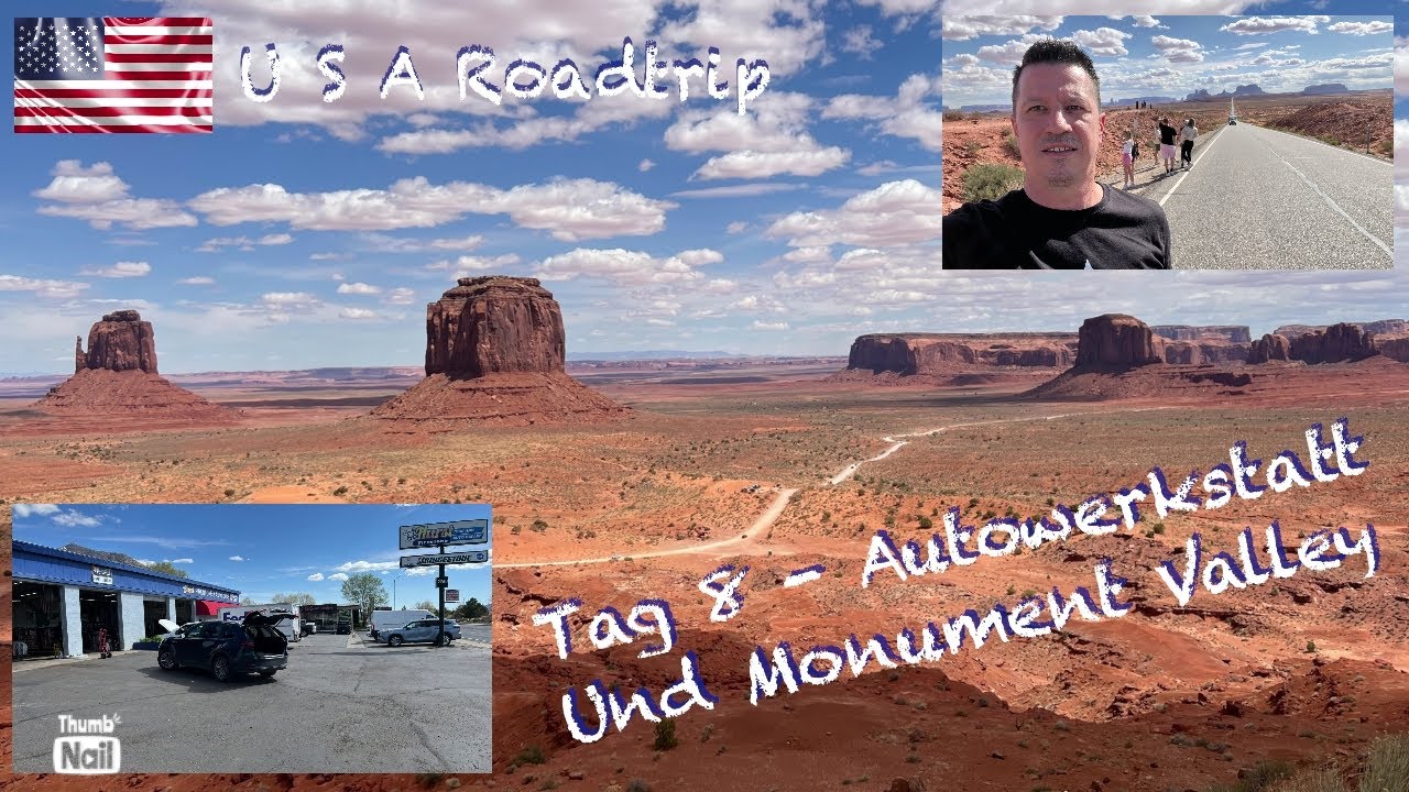 USA Südwest Roadtrip 2025 | Vlog 8 | Autowerkstatt & Monument Valley | Rolling Down The Highway 🇺🇸
