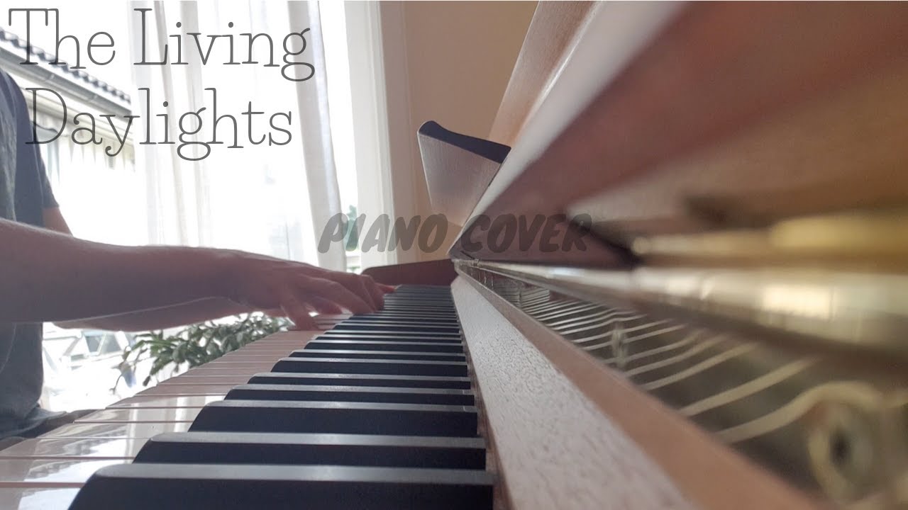 A-ha - The Living Daylights piano cover