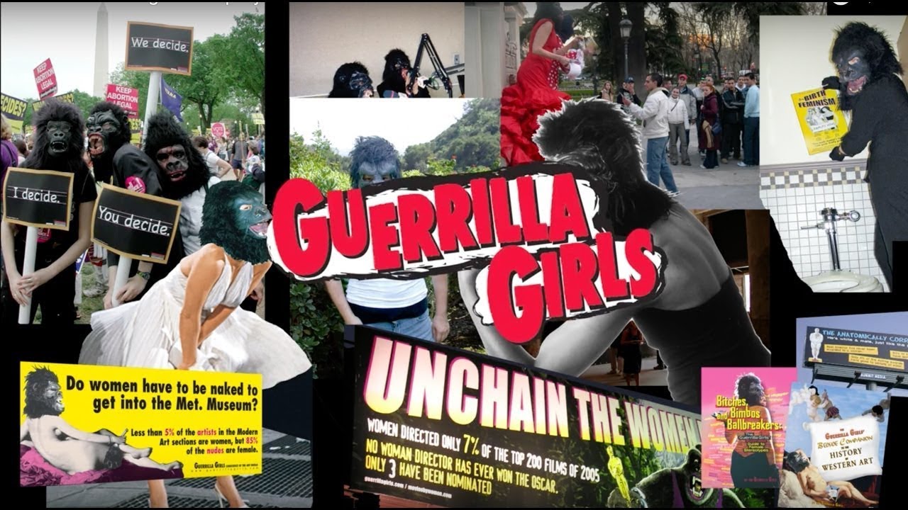 Guerrilla Girls Images & Projects 1985-2018