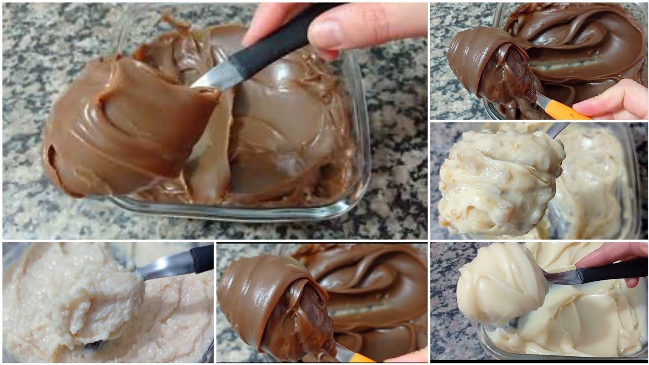 Produção de Recheio pra trufas e bombons - 6 sabores 😋
