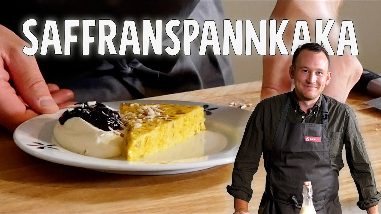 SAFFRANSPANNKAKA, SÅ GÖR DU! 