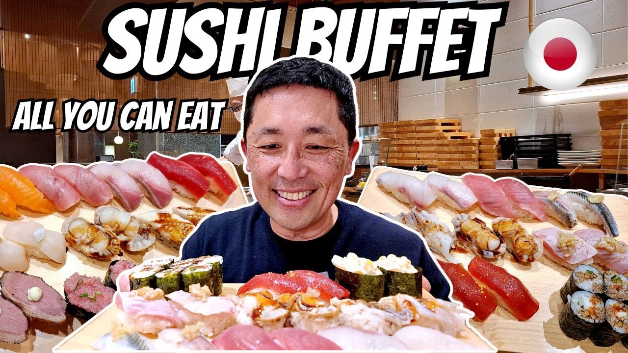 This All-You-Can-Eat Sushi in Tokyo is INSANE 🇯🇵 Shibuya’s Hidden Sushi Buffet Gem