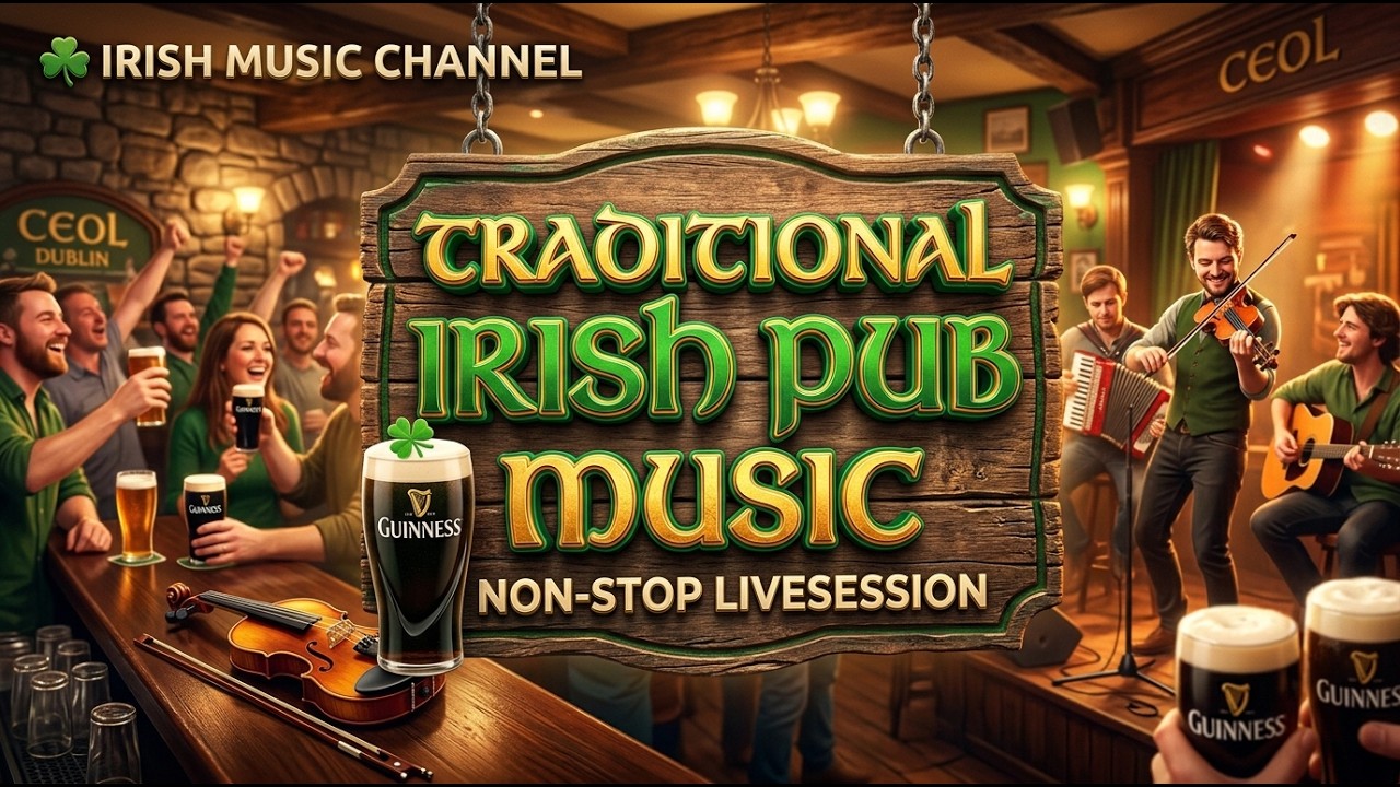 🍻 Original Folk Tunes🍀Irish Pub Songs, Ultimate Traditional Session