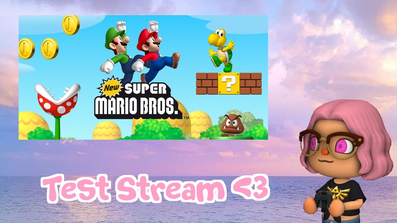 🍄Finishing New Super Mario Bros. DS (and possibly play Mario64 DS)