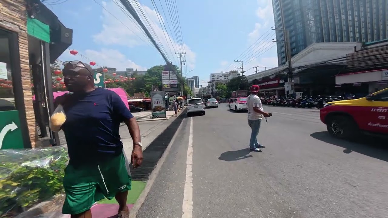 Pattaya,shopping district, walkabout