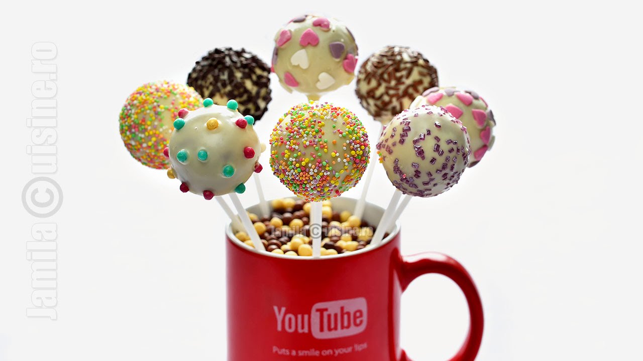 Cake pops pas cu pas | How To Make Cake Pops (CC Eng Sub) | JamilaCuisine